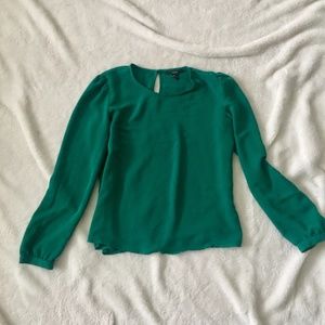 Green Work Casual Forever 21 shirt